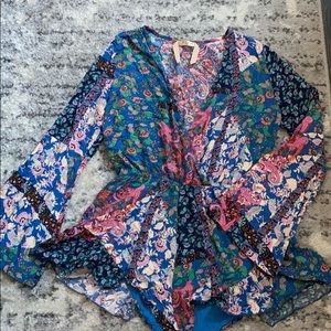 Ruby and Jenna flora romper